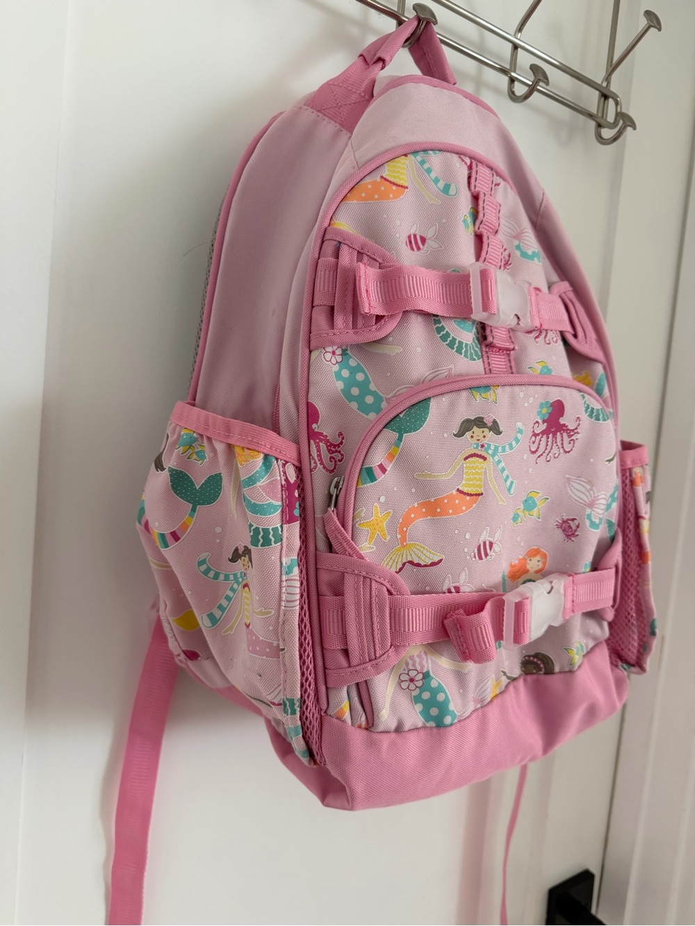 Pottery Barn Kids Large Mermaid Backpack – 17” – Excellent Used Condition - Picture 3 of 7